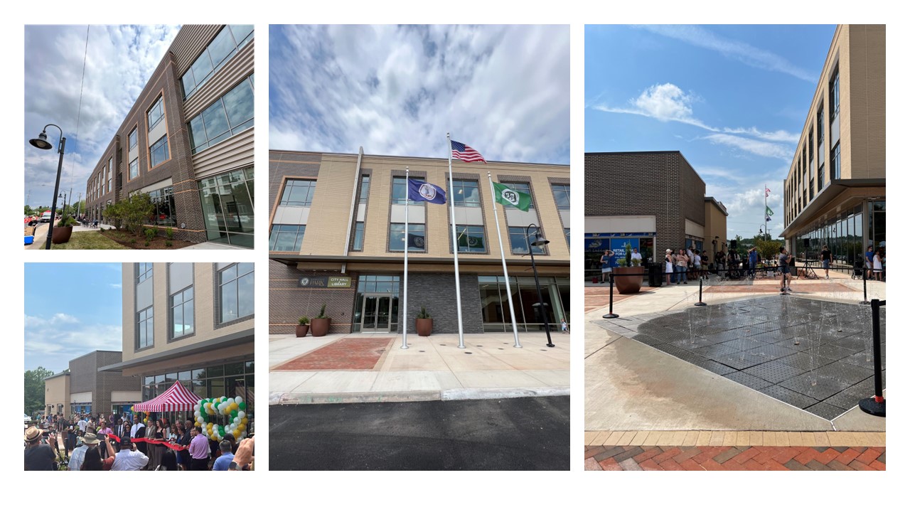 Ribbon Cutting for Manassas Park's New City Hall and Library
